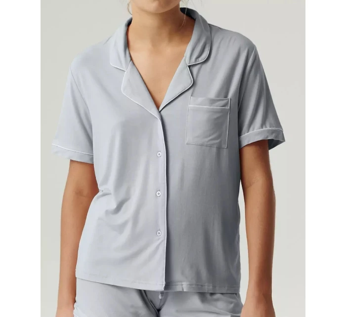 Pyžamo model 20905134 kr/r S2XL dámské rozepínací - Atlantic