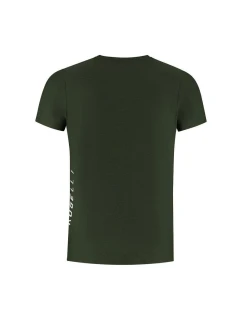 Rogelli běžecké tričko ESSENTIAL zelené S