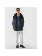 Pánské tričko oversize s potiskem a dlouhým rukávem 4F 4FRAW24TLONM507-32S