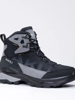 pánská trekingová sportovní obuv model 21917870 Goretex leather grey black - Aku