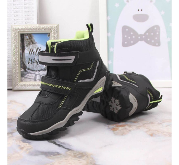 Jr Zateplené boty na suchý zip model 17837064 - Masita