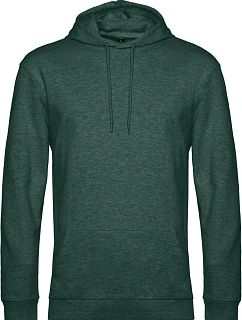 B&C #Hoodie Pánská mikina s kapucí model 22527659 heather dark green