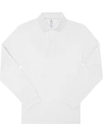 B&C My Polo 180 LSL Piqué polo s dlouhým rukávem model 22484377 white B&C My Polo 180 LSL Piqué polo s dlouhým rukávem model 22484377 white