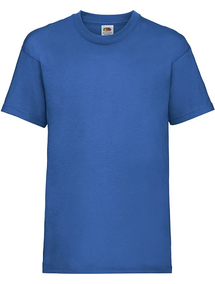 Fruit of the Loom Kids Valueweight T Dětské tričko 16.1033 royal blue