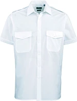 Premier PR 212 Pilotní košile s krátkým rukávem 39.0212 light blue