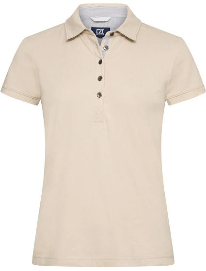 Cutter & Buck Advantage Premium Polo W Dámské piqué polo model 22455211 beige Cutter & Buck Advantage Premium Polo W Dámské piqué polo model 22455211 beige