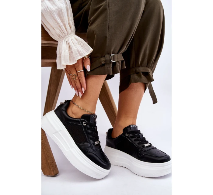 Dámské klasické sportovní boty GOE LL2N4061 Černe Dámské klasické sportovní boty GOE LL2N4061 Černe