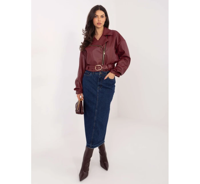 Spódnica model 21819027 granatowy - FPrice