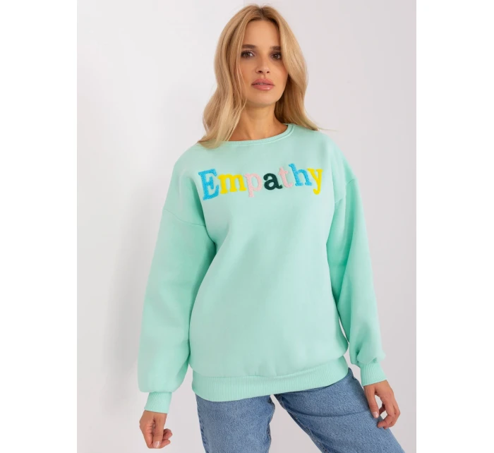 Bluza EM BL 617 model 18955339 mietowy - FPrice Bluza EM BL 617 model 18955339 mietowy - FPrice