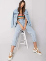 MR SP 5116 džínové kalhoty 2.26 světle modrá MR SP 5116 džínové kalhoty 2.26 světle modrá