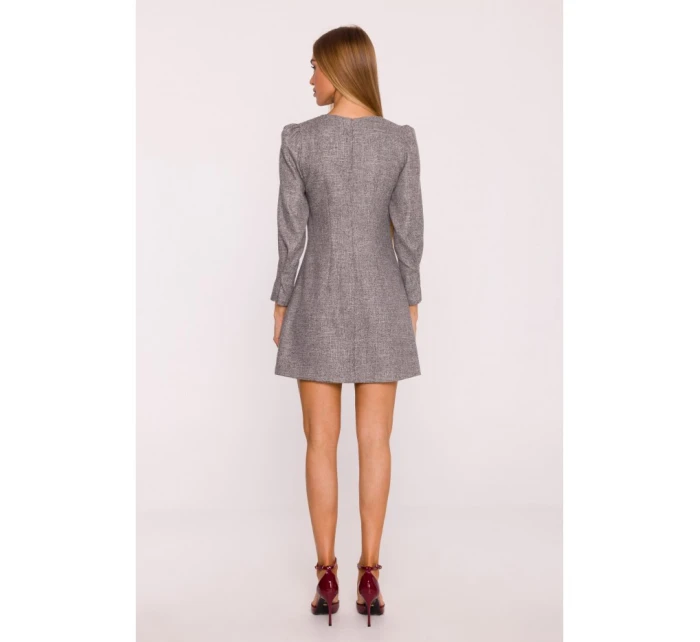 mini šaty grafitové model 21295876 - Moe