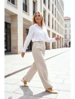 Dámské lakované baleríny s přezkou Rinalle – žluté