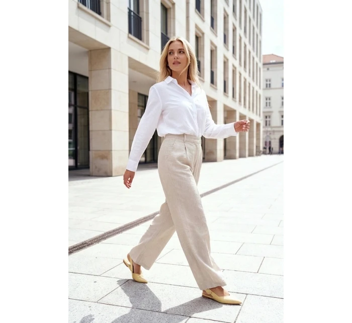 Dámské lakované baleríny s přezkou Rinalle – žluté