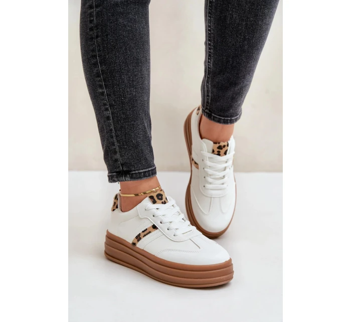 Sportovní obuv PC2802 leopard - Step in style