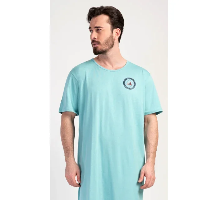 Pánská noční košile s krátkým rukávem Sea