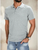 Pánská světle šedá polokošile model 21964633 - Dstreet