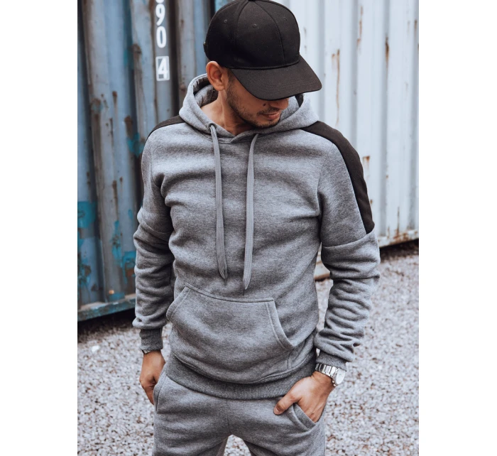 Pánské světle šedé tepláky Dstreet model 21979914 - FashionStreet