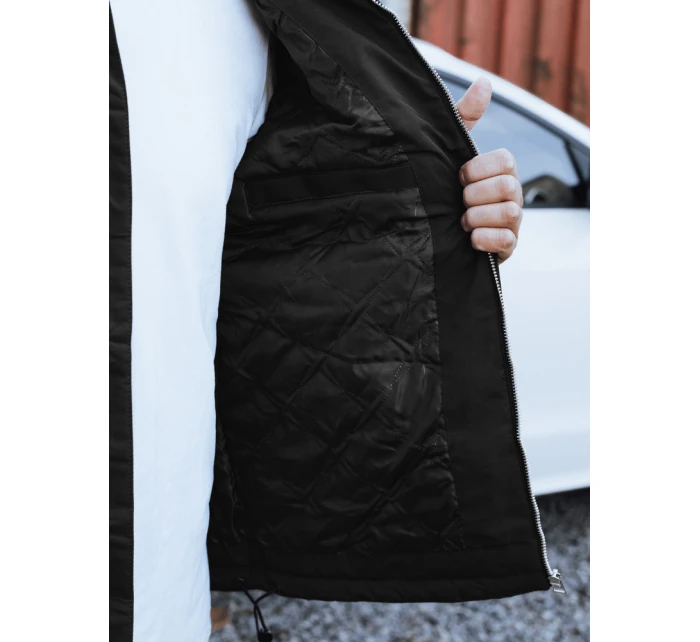 Pánská přechodná bunda černá FashionStreet TX5035