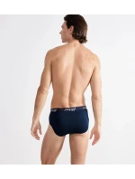 Pánské slipy Start Midi C2P box - BLUE - DARK COMBINATION - kombinace modré M008 - SLOGGI Pánské slipy Start Midi C2P box - BLUE - DARK COMBINATION - kombinace modré M008 - SLOGGI