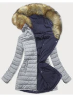 DWUSTRONNA KURTKA Z KAPTUREM model 21241928 - MHM