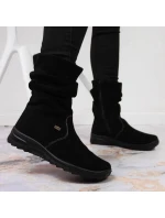 W zateplené kožené boty model 20469716 - Rieker