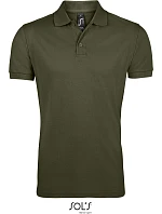 SOL'S Prime Men Pánské piqué polo z těžké bavlny 25.0571 army SOL'S Prime Men Pánské piqué polo z těžké bavlny 25.0571 army