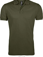 SOL'S Prime Men Pánské piqué polo z těžké bavlny 25.0571 army
