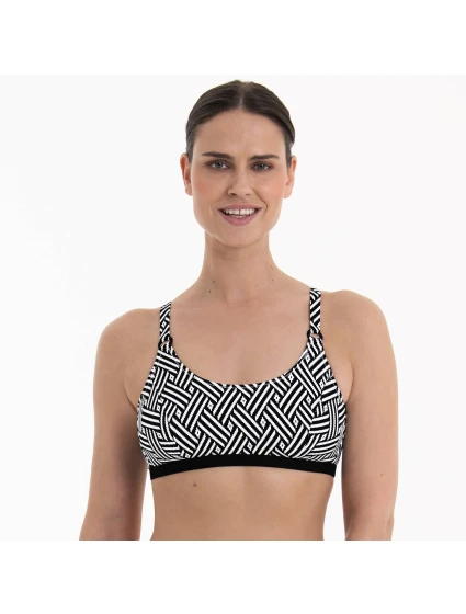 Style Nola Top Care-bikini-horní díl 6557-1 černobílá - Anita Care Style Nola Top Care-bikini-horní díl 6557-1 černobílá - Anita Care