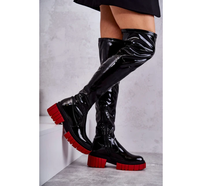 Patentované dámské kozačky Černe Callen Patentované dámské kozačky Černe Callen