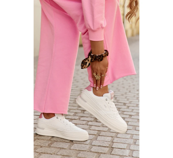 Dámské Tenisky Na Platformě LEE EMMA WOMEN LOW 50251014.00L Bílé