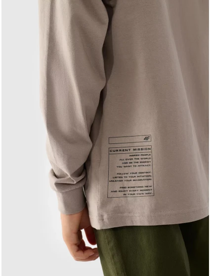 Chlapecké tričko s potiskem 4F