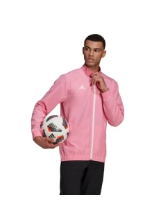 Pánská sportovní bunda Entrada 22 M HC5040 ruůRůžová - Adidas
