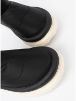 Originální dámské sněhule černé platforma Originální dámské sněhule černé platforma