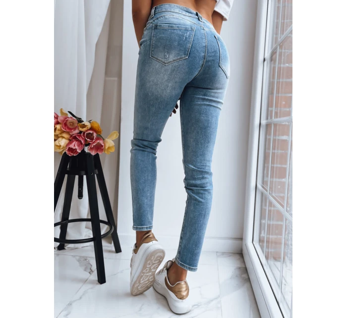 Dámské kalhoty MOVE ON modré FashionStreet UY1392