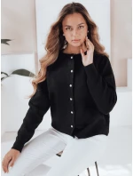 Dámský svetr na zip černý Dstreet model 21990996 - FashionStreet