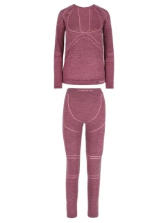 Dámské spodní prádlo VIKING Lana Pro Set Merino velikost M růžová