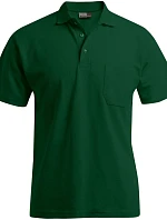 Promodoro 4100 Pánské polo s náprsní kapsou Heavy Piqué 40.4100 forest