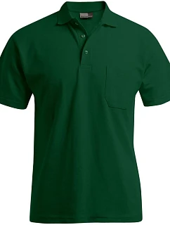 Pánské polo s kapsou Heavy Piqué 40. forest model 22419084 - Promodoro