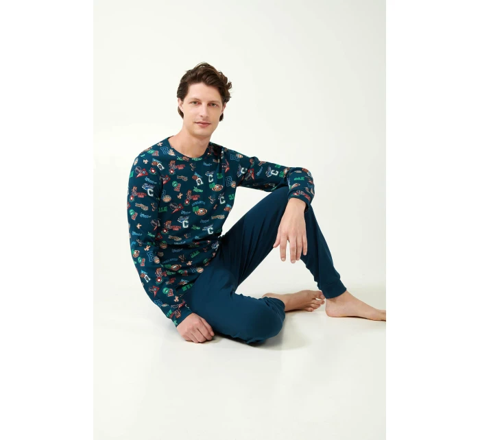 Pyžamo s potiskem model 20517502 - Vamp Pyžamo s potiskem model 20517502 - Vamp