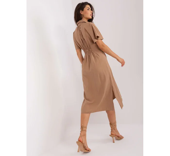 CHA SK 0607 šaty.69P tmavě lila