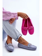 Dámské klasické semišové mokasíny modré Corinell Dámské klasické semišové mokasíny modré Corinell