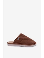 Pánské nazouváky Selomir – hnědé