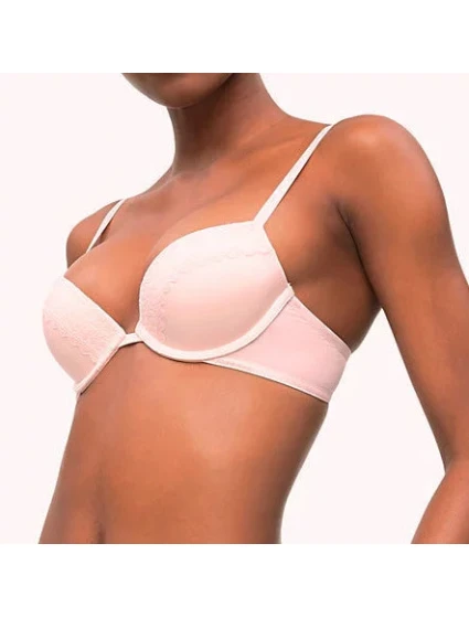 Podprsenka push-up QF5145E 2NT řůžová - Calvin Klein Podprsenka push-up QF5145E 2NT řůžová - Calvin Klein