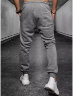 Pánské světle šedé kalhoty model 21967318 - Dstreet