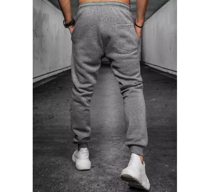 Pánské světle šedé kalhoty model 21967318 - Dstreet