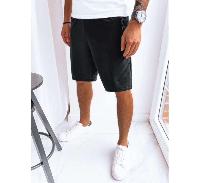 Pánské černé teplákové šortky Dstreet model 21968918 - FashionStreet