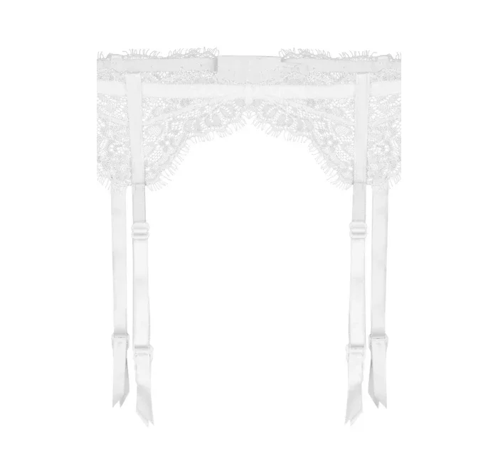 Dámský podvazkový pás Fuchsia white - JULIMEX