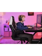 TRUST GXT703W RIYE GAMING CHAIR WHITE herní židle