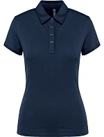 K 263 Dámské žerzejové polo model 22507267 navy - Kariban K 263 Dámské žerzejové polo model 22507267 navy - Kariban
