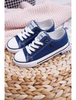 Dětská Obuv Tenisky Big Star FF374202 Tmavě Modré